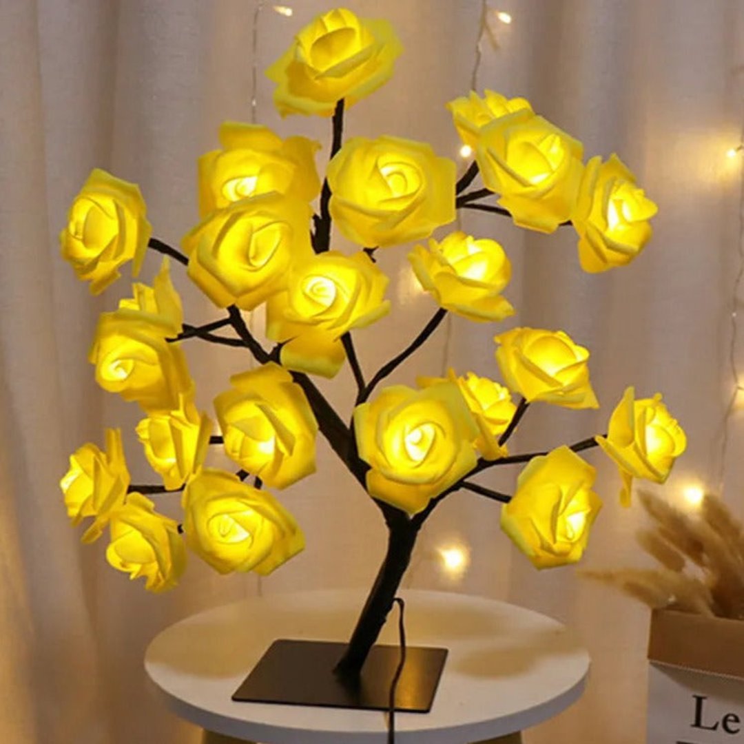 LED Flora Tafellamp - Een romantisch lichtspektakel in elke kamer