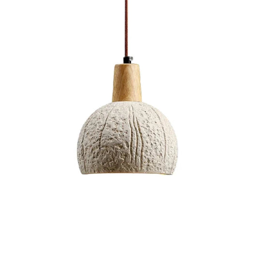 Elegante Ronde Betonnen Hanglamp met LED Verlichting