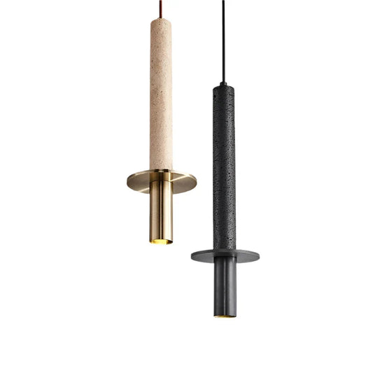 Moderne Nordic LED Hanglamp - Geel & Zwart-light decor-De Bazelaar