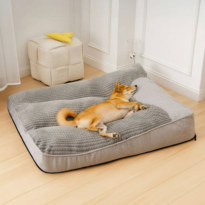 Orthopedische hondenbed met stevig ondersteuning en comfort