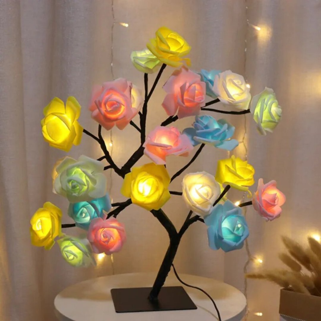 LED Flora Tafellamp - Een romantisch lichtspektakel in elke kamer