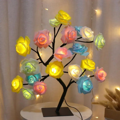 LED Flora Tafellamp - Een romantisch lichtspektakel in elke kamer