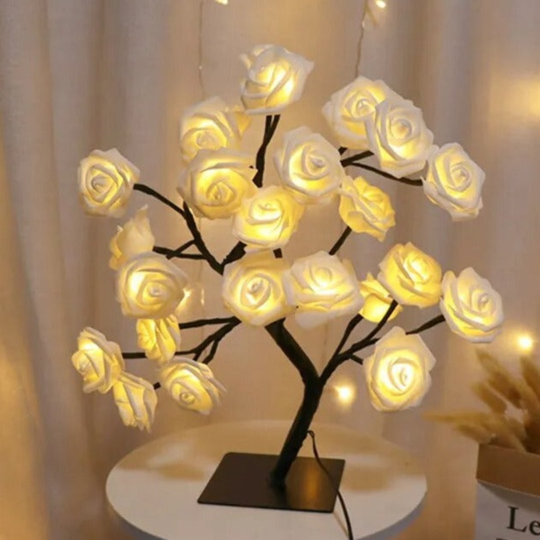 LED Flora Tafellamp - Een romantisch lichtspektakel in elke kamer