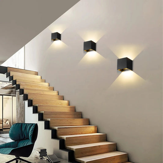 GloedLux - LuxeSquare Wandlamp