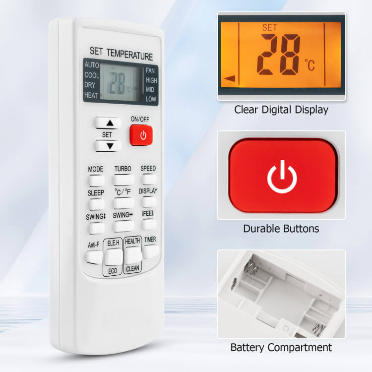 Universele Afstandsbediening Airconditioning Multi-Merk