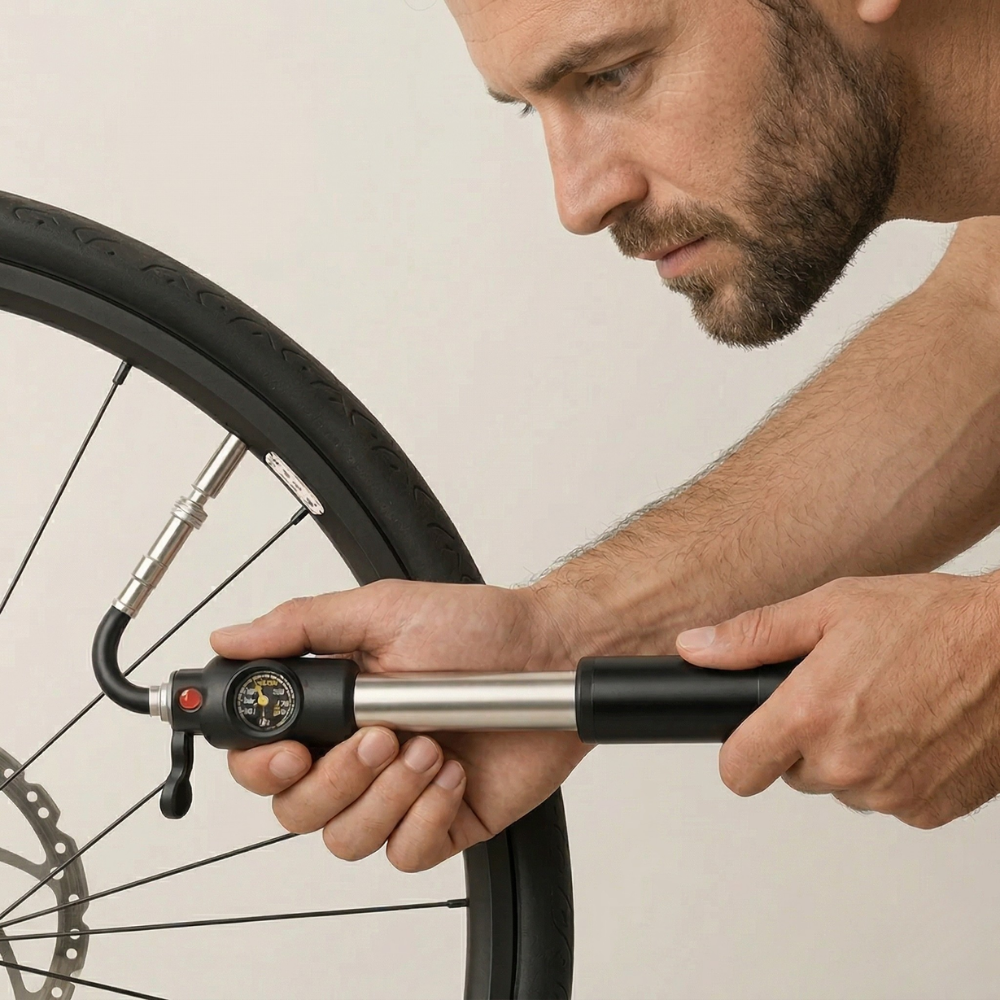 Fietspomp mini draagbaar snelle opblazing hoge druk