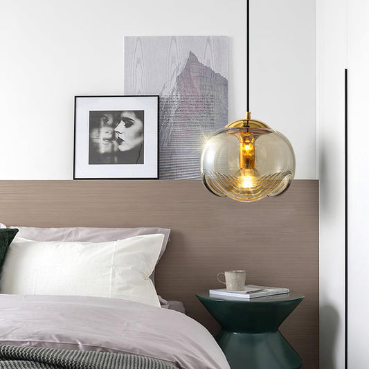 Elegante Golvende Hanglamp Suspension LumiVague-light decor-De Bazelaar