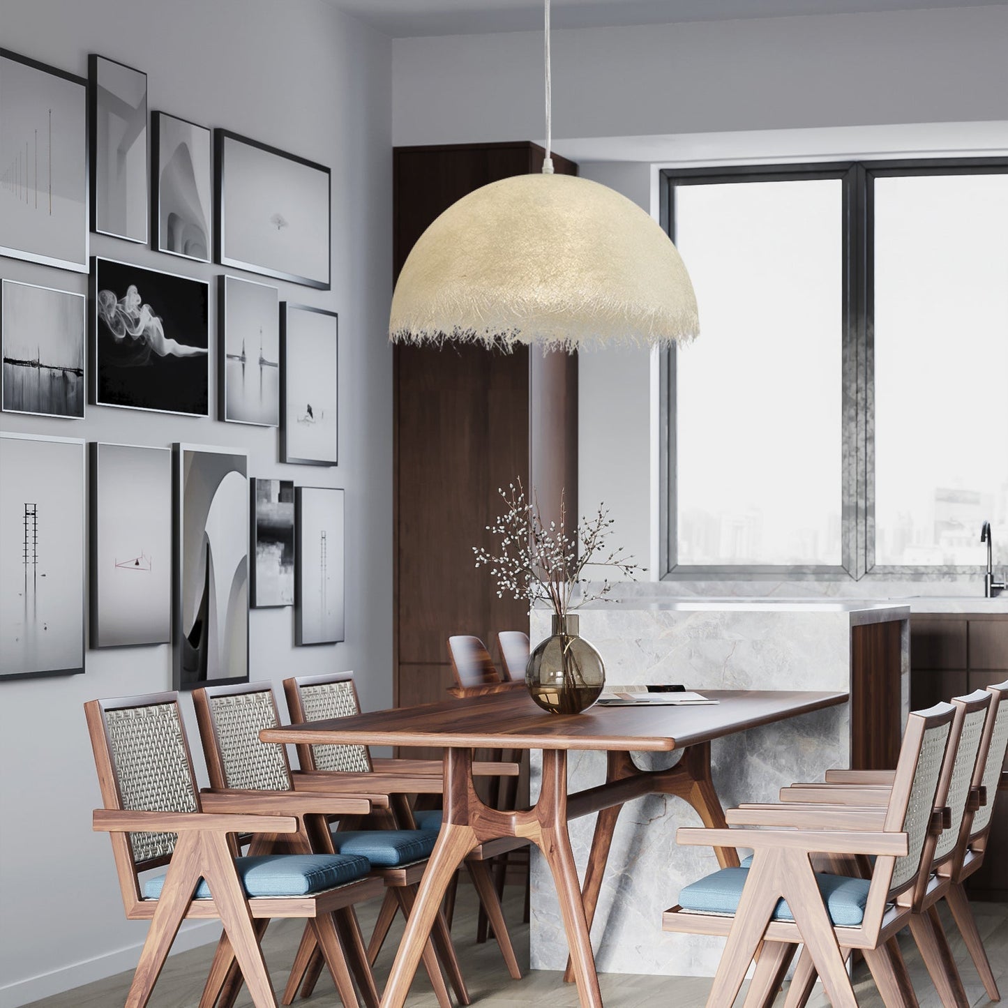 Minimalistische Hanglamp Chic voor Modern Interieur