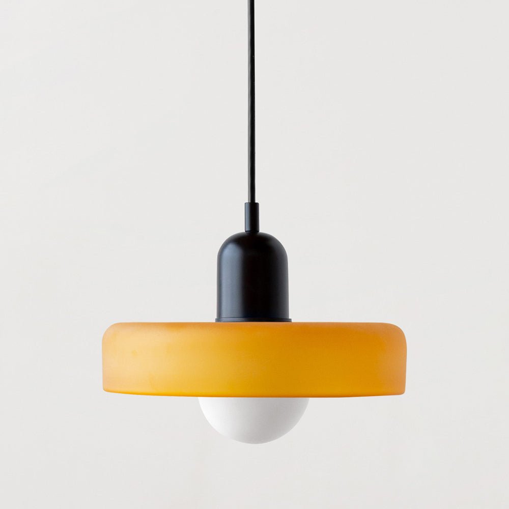 Bauhaus Hanglamp | Gekleurd Glas - #Bauhaus Hanglamp | Gekleurd GlasDe Bazelaar