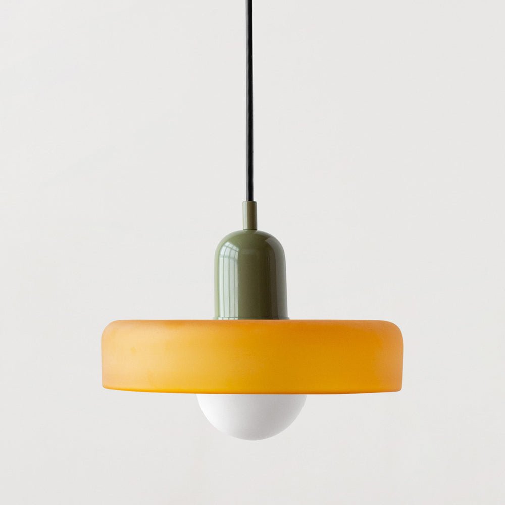 Bauhaus Hanglamp | Gekleurd Glas - #Bauhaus Hanglamp | Gekleurd GlasDe Bazelaar