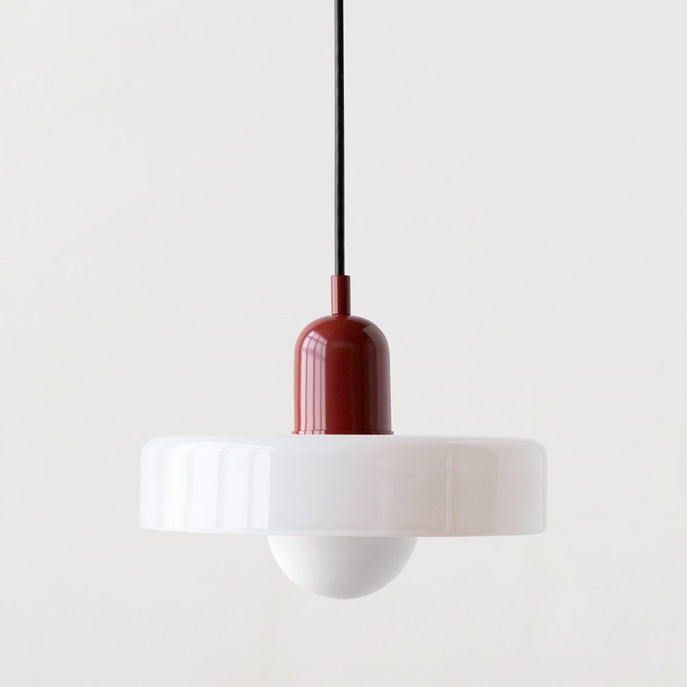 Bauhaus Hanglamp | Gekleurd Glas - #Bauhaus Hanglamp | Gekleurd GlasDe Bazelaar