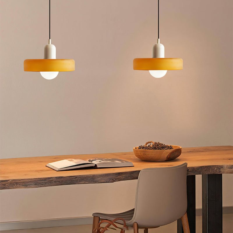 Bauhaus Hanglamp | Gekleurd Glas - #Bauhaus Hanglamp | Gekleurd GlasDe Bazelaar