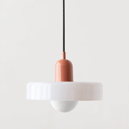 Bauhaus Hanglamp | Gekleurd Glas - #Bauhaus Hanglamp | Gekleurd GlasDe Bazelaar