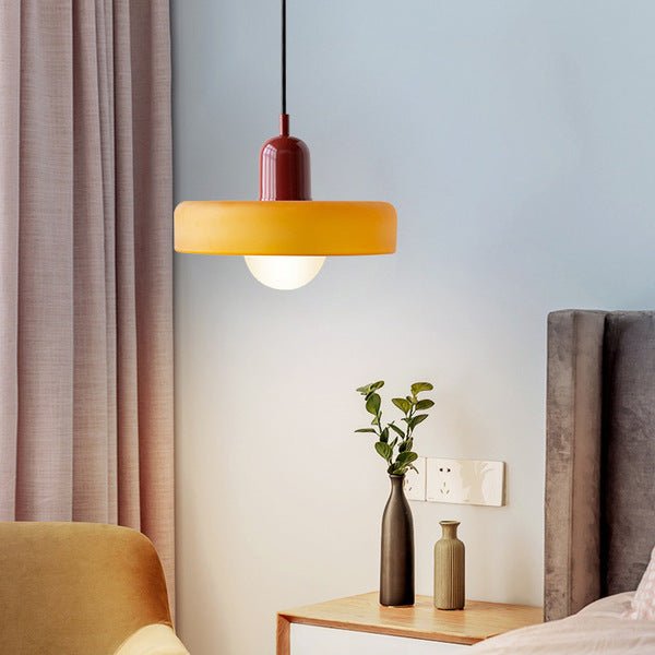 Bauhaus Hanglamp | Gekleurd Glas - #Bauhaus Hanglamp | Gekleurd GlasDe Bazelaar