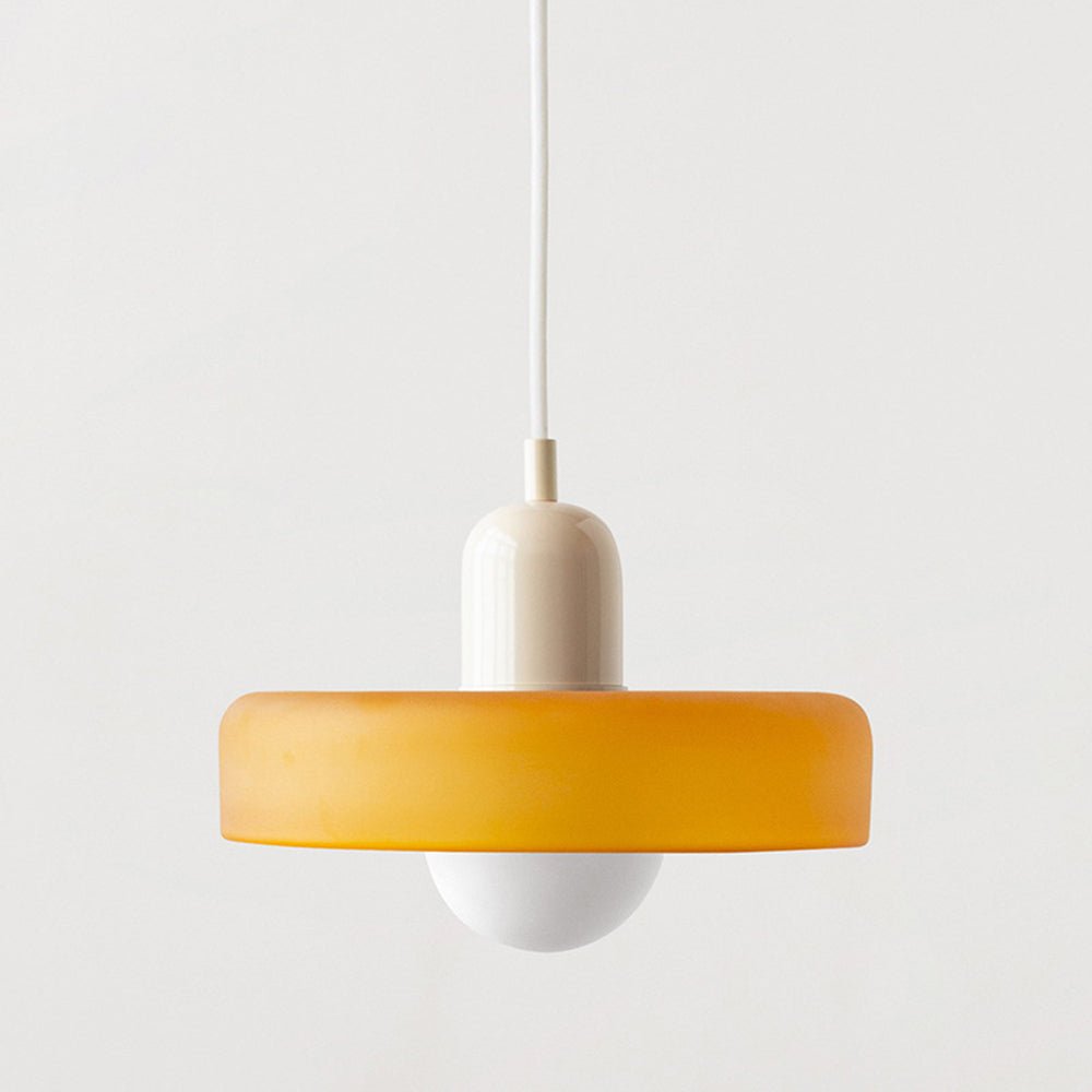 Bauhaus Hanglamp | Gekleurd Glas - #Bauhaus Hanglamp | Gekleurd GlasDe Bazelaar