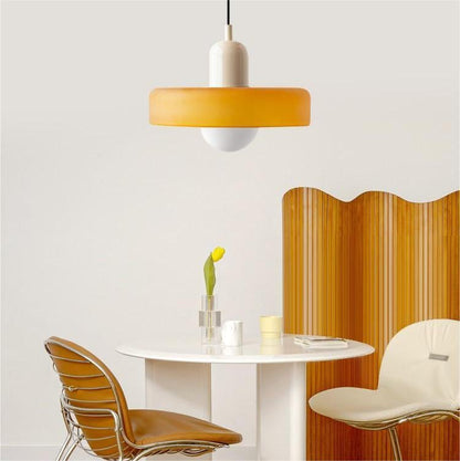 Bauhaus Hanglamp | Gekleurd Glas - #Bauhaus Hanglamp | Gekleurd GlasDe Bazelaar