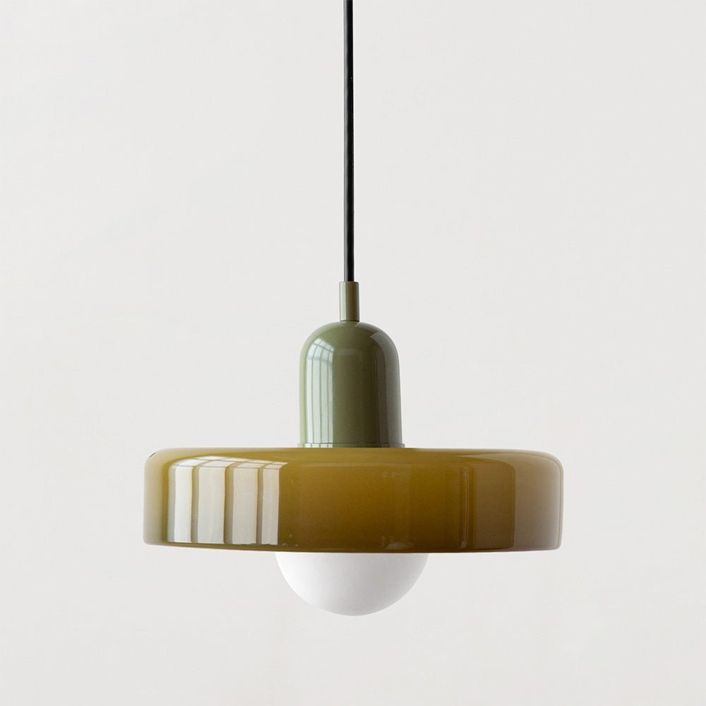 Bauhaus Hanglamp | Gekleurd Glas - #Bauhaus Hanglamp | Gekleurd GlasDe Bazelaar