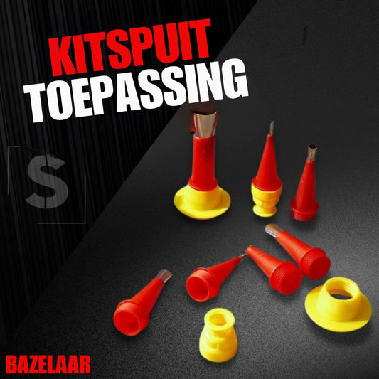 BAZELAAR | kitspuit Applicator ( 27 stuks) - #BAZELAAR | kitspuit Applicator ( 27 stuks)De Bazelaar