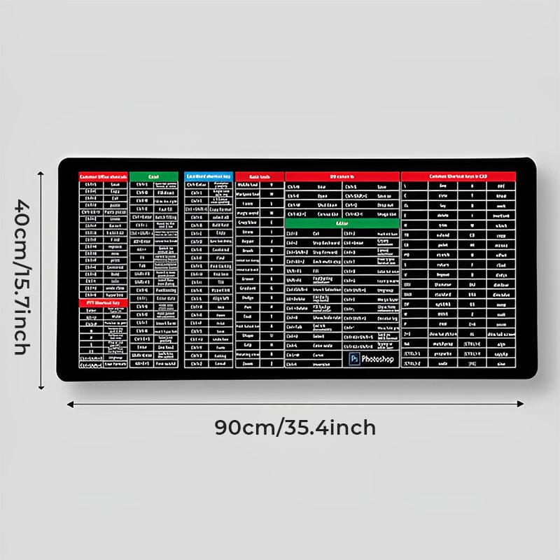 Big Pad™ | Anti-slip Toetsenbord Mat - #Big Pad™ | Anti-slip Toetsenbord MatDe Bazelaar