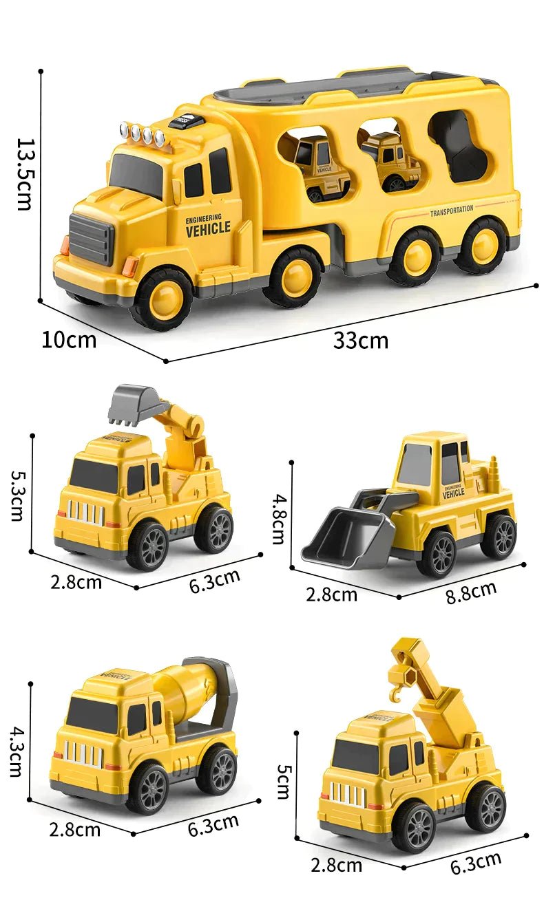 BigTrucks™ | Kindervrachtwagenset incl. 6 GRATIS extra voertuigen! - #BigTrucks™ | Kindervrachtwagenset incl. 6 GRATIS extra voertuigen!De Bazelaar