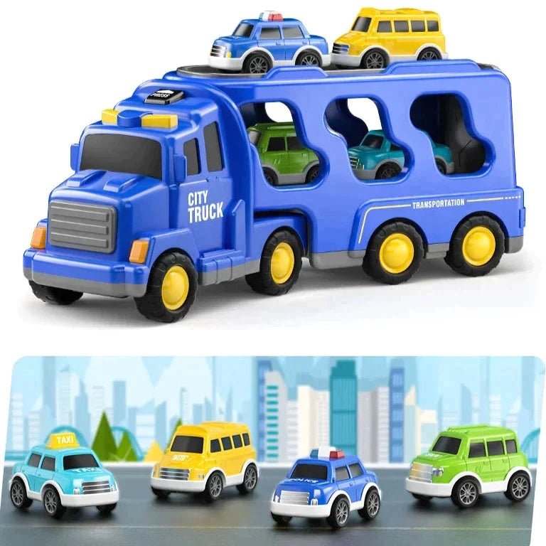 BigTrucks™ | Kindervrachtwagenset incl. 6 GRATIS extra voertuigen! - #BigTrucks™ | Kindervrachtwagenset incl. 6 GRATIS extra voertuigen!De Bazelaar