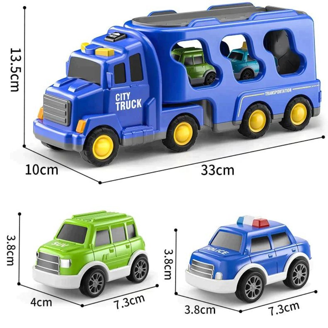 BigTrucks™ | Kindervrachtwagenset incl. 6 GRATIS extra voertuigen! - #BigTrucks™ | Kindervrachtwagenset incl. 6 GRATIS extra voertuigen!De Bazelaar