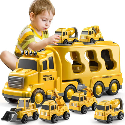 BigTrucks™ | Kindervrachtwagenset incl. 6 GRATIS extra voertuigen! - #BigTrucks™ | Kindervrachtwagenset incl. 6 GRATIS extra voertuigen!De Bazelaar