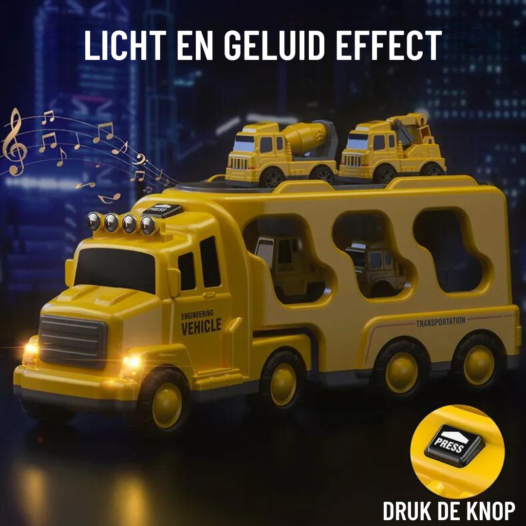 BigTrucks™ | Kindervrachtwagenset incl. 6 GRATIS extra voertuigen! - #BigTrucks™ | Kindervrachtwagenset incl. 6 GRATIS extra voertuigen!De Bazelaar