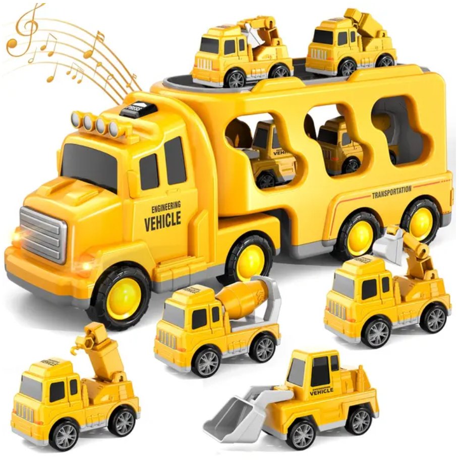 BigTrucks™ | Kindervrachtwagenset incl. 6 GRATIS extra voertuigen! - #BigTrucks™ | Kindervrachtwagenset incl. 6 GRATIS extra voertuigen!De Bazelaar