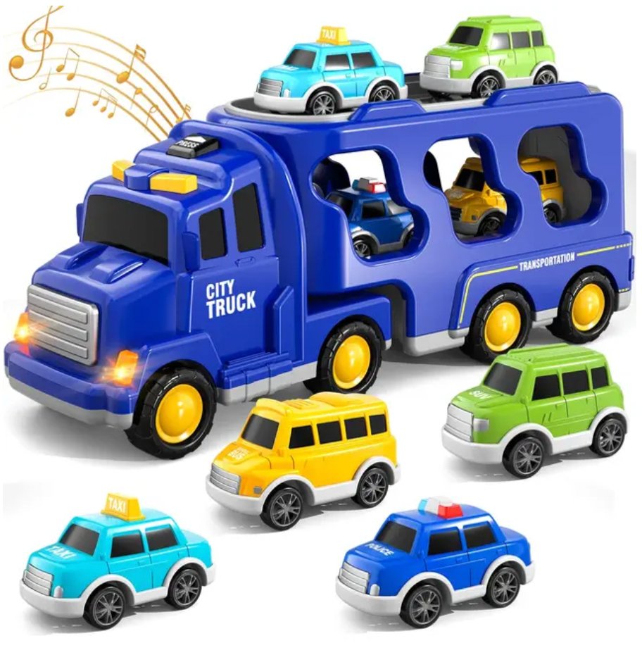 BigTrucks™ | Kindervrachtwagenset incl. 6 GRATIS extra voertuigen! - #BigTrucks™ | Kindervrachtwagenset incl. 6 GRATIS extra voertuigen!De Bazelaar