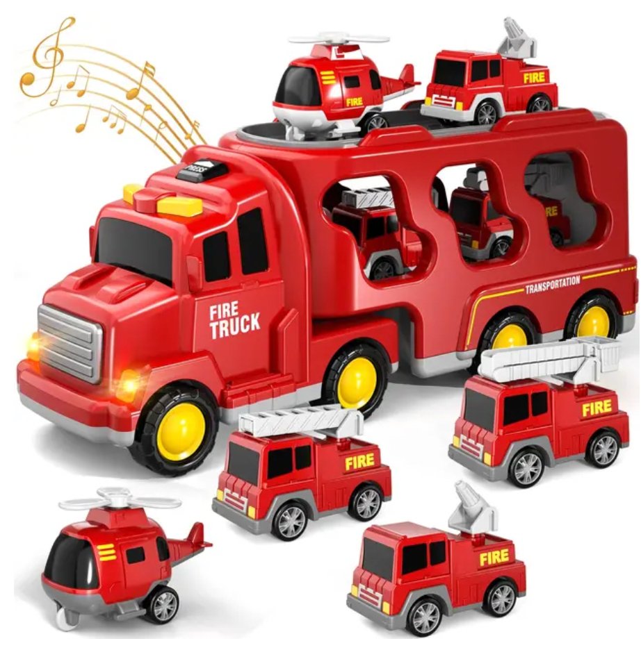 BigTrucks™ | Kindervrachtwagenset incl. 6 GRATIS extra voertuigen! - #BigTrucks™ | Kindervrachtwagenset incl. 6 GRATIS extra voertuigen!De Bazelaar