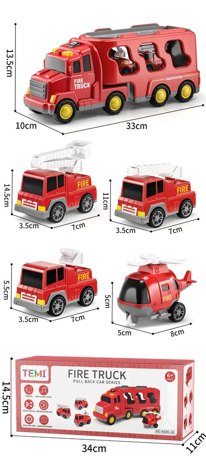 BigTrucks™ | Kindervrachtwagenset incl. 6 GRATIS extra voertuigen! - #BigTrucks™ | Kindervrachtwagenset incl. 6 GRATIS extra voertuigen!De Bazelaar