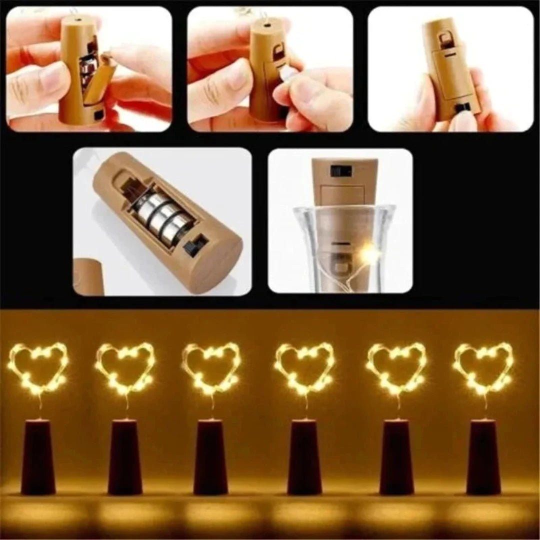 Bottle Lights | LED Draad Verlichting - #Bottle Lights | LED Draad VerlichtingDe Bazelaar