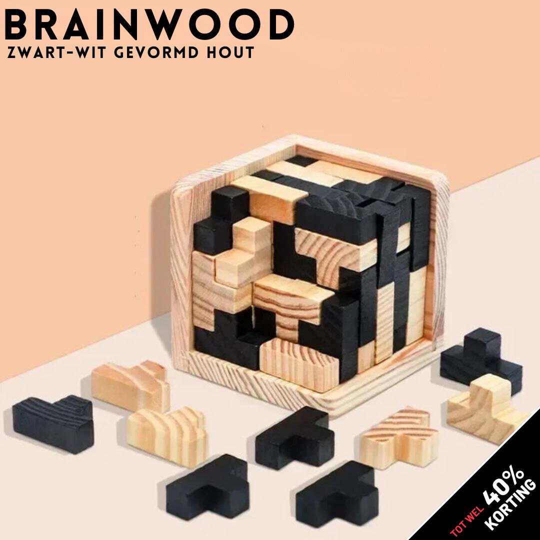BrainWood | Puzzler Hersenspel - #BrainWood | Puzzler HersenspelDe Bazelaar