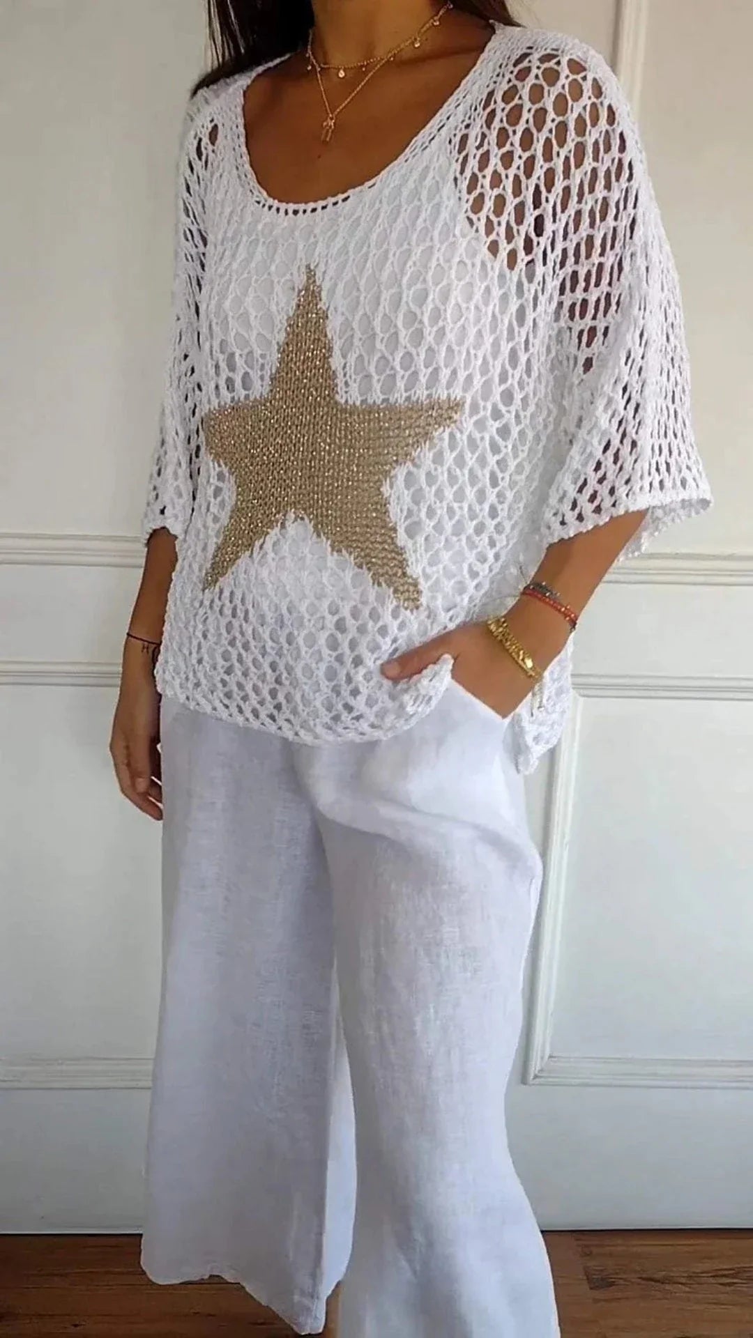 Blouse Casual - Coton et Lin 