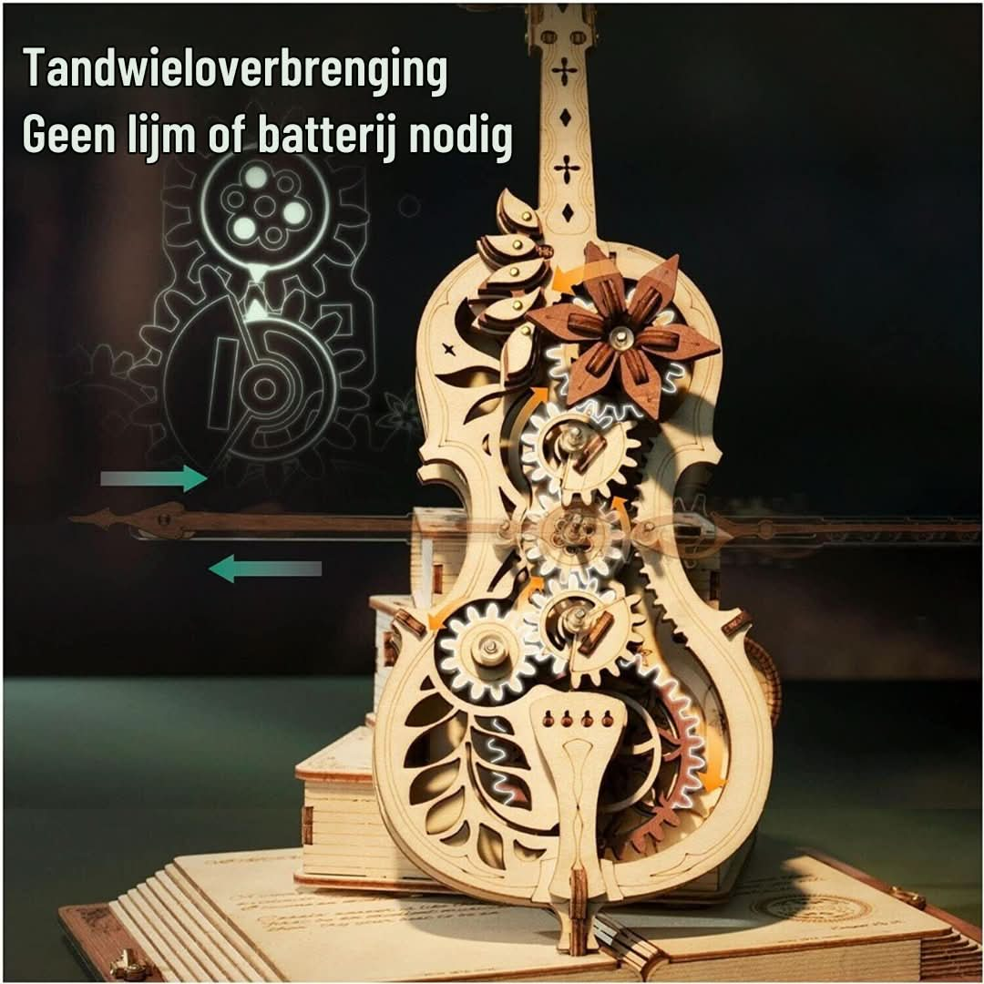 DIY Houten Cello | Zelfspelend Muziekinstrument - #DIY Houten Cello | Zelfspelend MuziekinstrumentDe Bazelaar