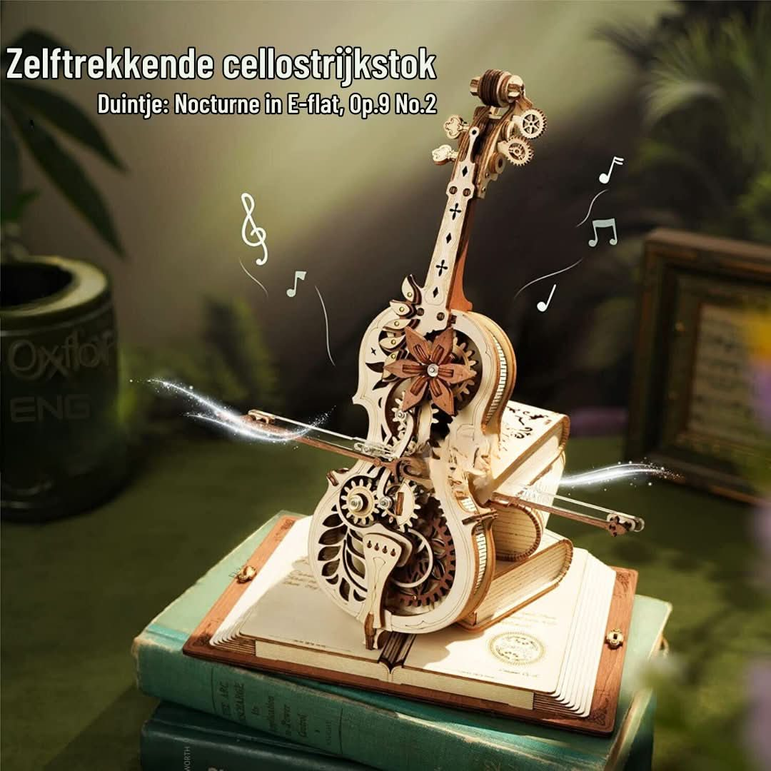 DIY Houten Cello | Zelfspelend Muziekinstrument - #DIY Houten Cello | Zelfspelend MuziekinstrumentDe Bazelaar