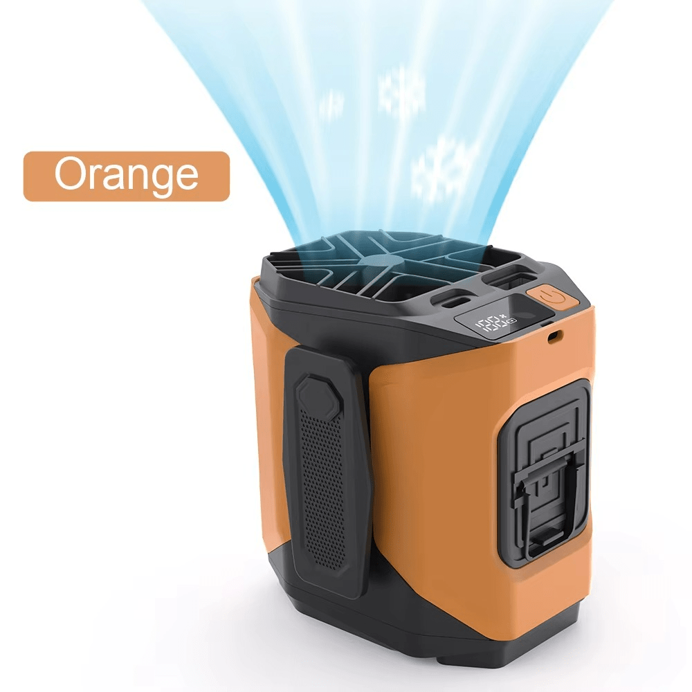 Draagbare Heupventilator met Powerbank en Zaklamp
