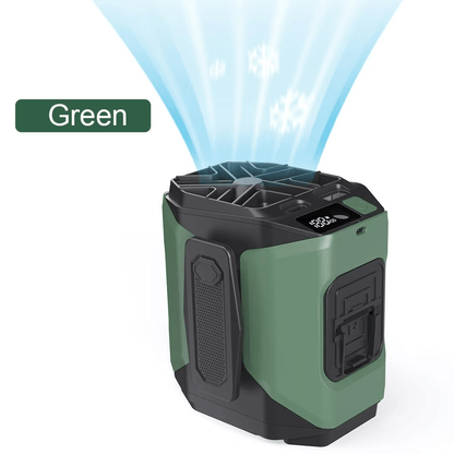 Draagbare Heupventilator met Powerbank en Zaklamp
