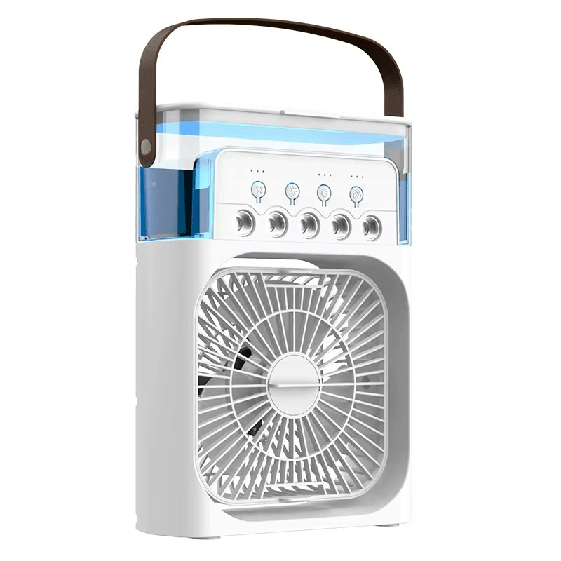 Draagbare Stille 3-in-1 LED Koelventilator