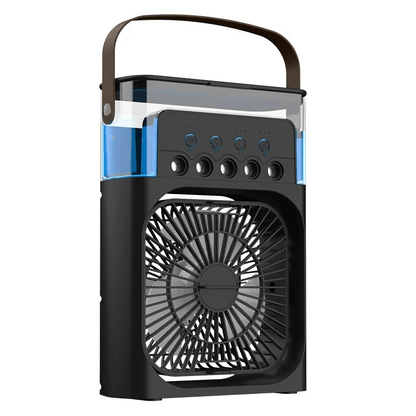 Draagbare Stille 3-in-1 LED Koelventilator