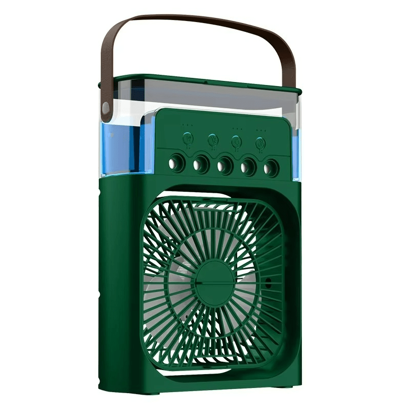 Draagbare Stille 3-in-1 LED Koelventilator