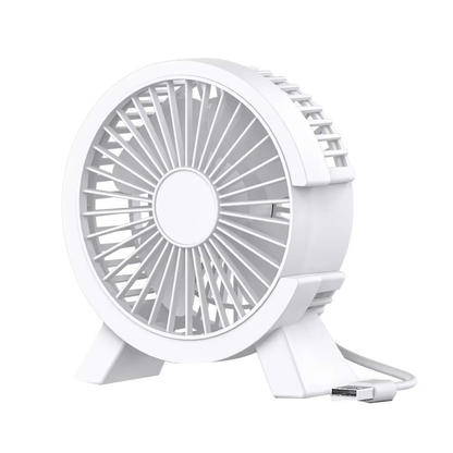 Mini Elektrische Draagbare Oplaadbare en Stille Ventilator