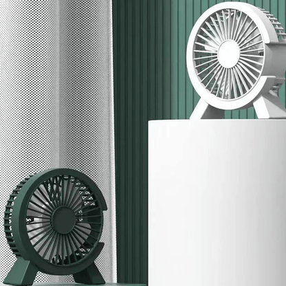 Mini Elektrische Draagbare Oplaadbare en Stille Ventilator