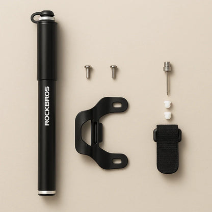 Fietspomp mini draagbaar Presta Schrader weg MTB BMX