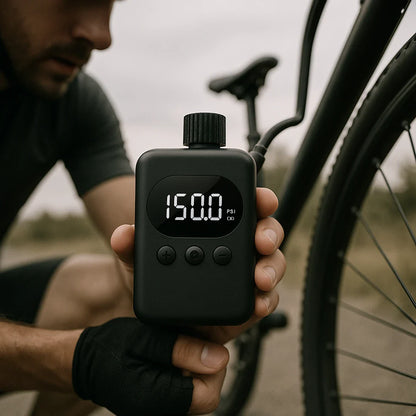 Mini elektrische pomp voor fiets draagbaar Presta Schrader oplaadbaar