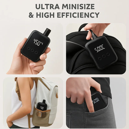 Mini elektrische pomp voor fiets draagbaar Presta Schrader oplaadbaar