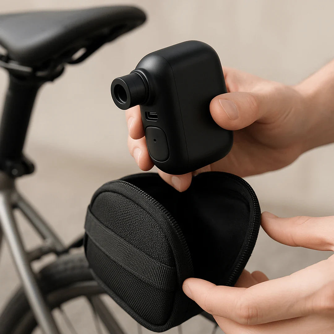 Bomba eléctrica bicicleta portátil recargable inflado rápido alta presión