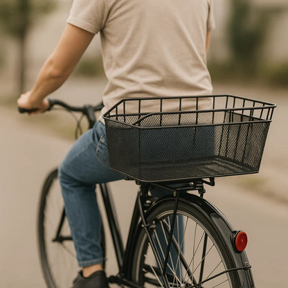Fietsmand achter grote capaciteit waterdicht laadnet robuust