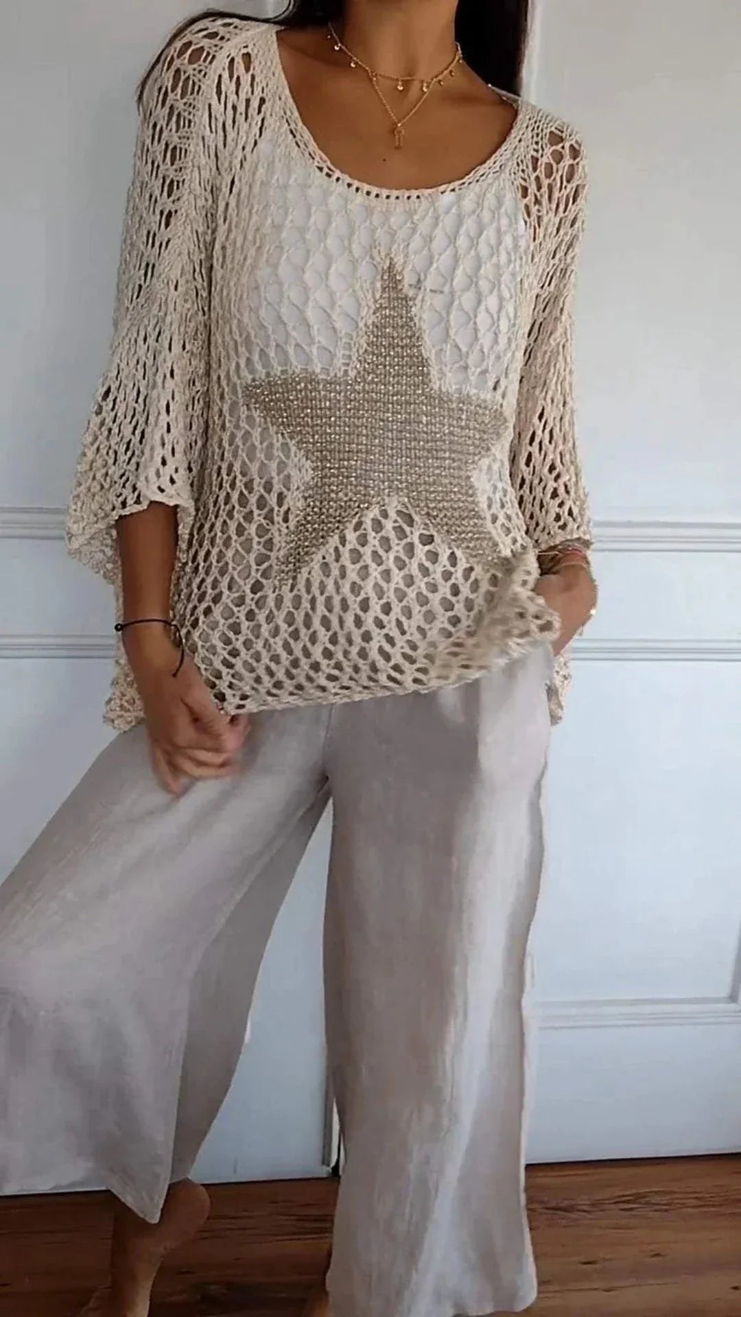 Blouse Casual - Coton et Lin 